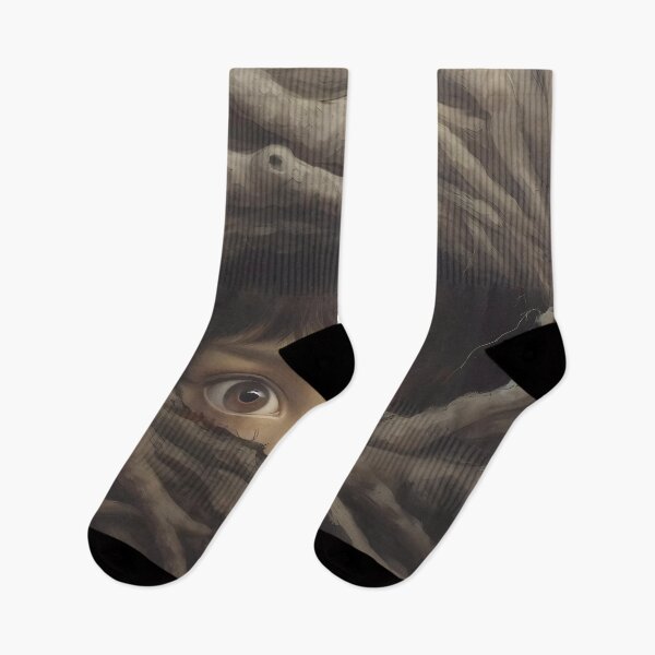 Item preview, Penetrating Gaze of a Child in the Hollow of a Tree's Roots designed and sold by SingularityGeek.