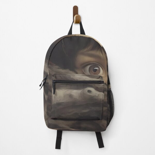 Item preview, Penetrating Gaze of a Child in the Hollow of a Tree's Roots designed and sold by SingularityGeek.
