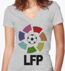 Lfp Funny Geek Nerd Women's Fitted V-Neck T-Shirt