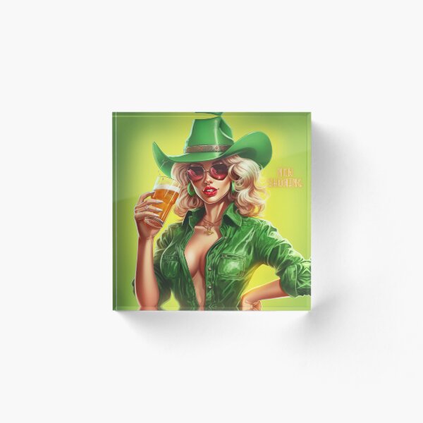 Item preview, Retro cowgirl - disco colours  designed and sold by Foreververypoor.