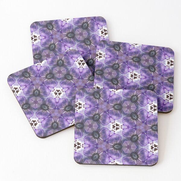 Item preview, Purple Abstract Pansies: A Captivating Fusion of Nature and Art designed and sold by cece4410.