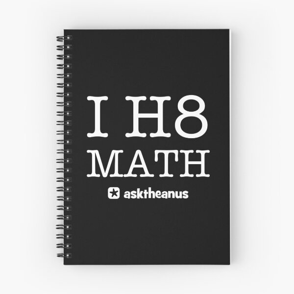 Item preview, I H8 Math designed and sold by asktheanus.