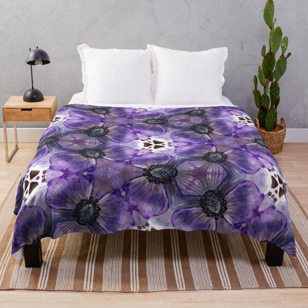 Item preview, Purple Abstract Pansies: A Captivating Fusion of Nature and Art designed and sold by cece4410.