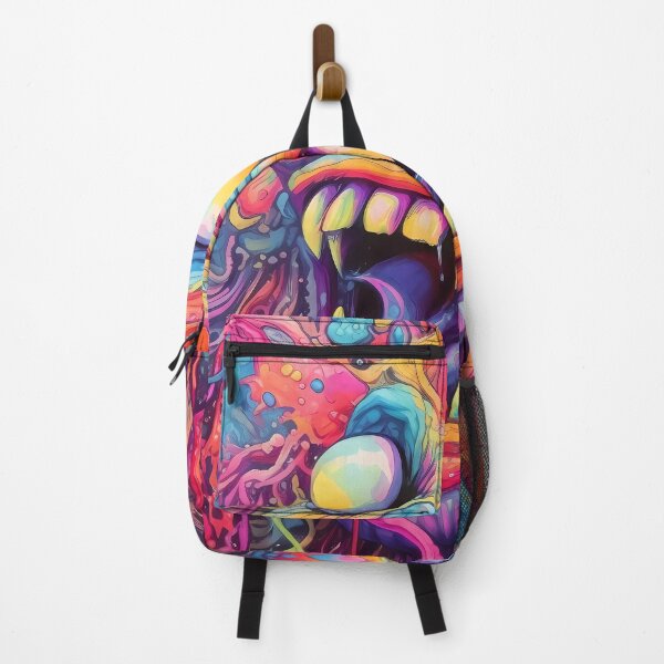 Item preview, Psychedelic Monster of Terror in an Explosion of Color designed and sold by SingularityGeek.
