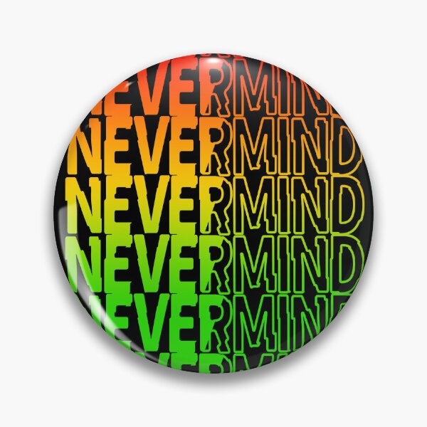 Item preview, word nevermind typography ver. regeye designed and sold by Arramavis.