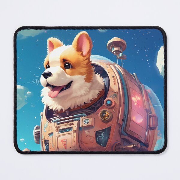 Item preview, Puppy on an Aerial Reconnaissance Probe designed and sold by SingularityGeek.