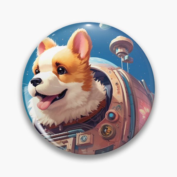Item preview, Puppy on an Aerial Reconnaissance Probe designed and sold by SingularityGeek.