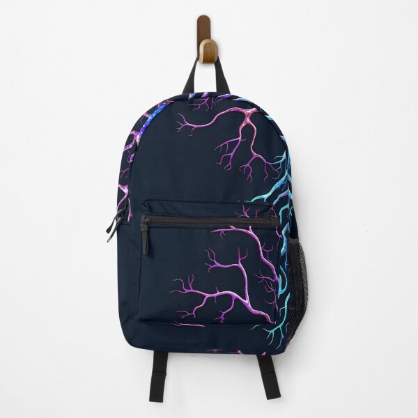 Item preview, Representation of a Neuron with Its Different Branches in Vivid Colors designed and sold by SingularityGeek.