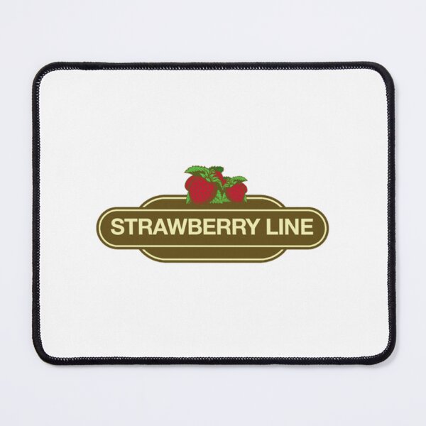 Item preview, Strawberry Line Logo designed and sold by Miss Vélo.