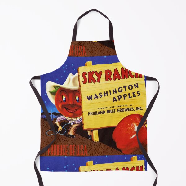 Artikelvorschau, Washington Apples Cowboy Appleman entworfen und verkauft von food-nostalgia.