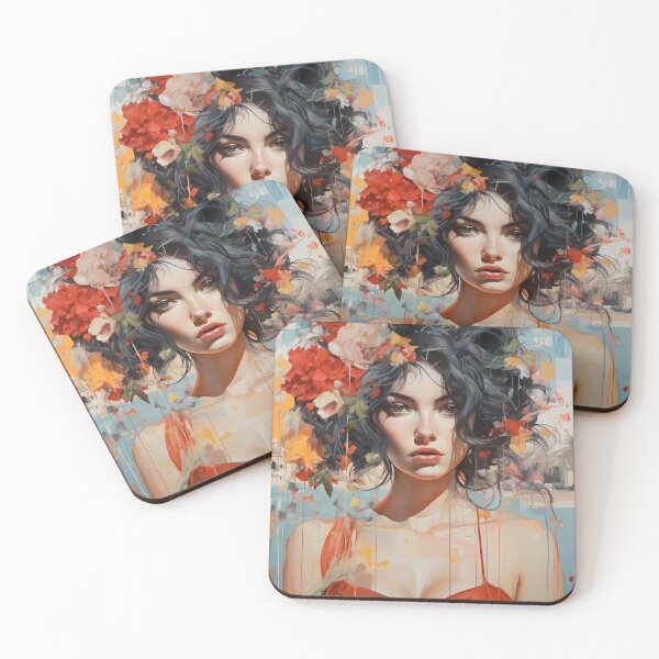 Item preview, Potrait wall art tropic beach designed and sold by jboonsart.