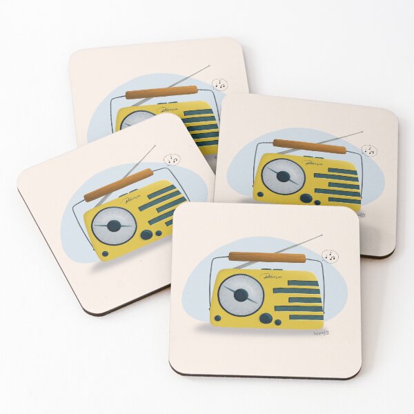Item preview, Vintage Retro Radio Illustration designed and sold by DesignedByCece.