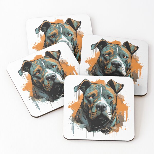Item preview, American Staffordshire Terrier designed and sold by Hisirdoux.