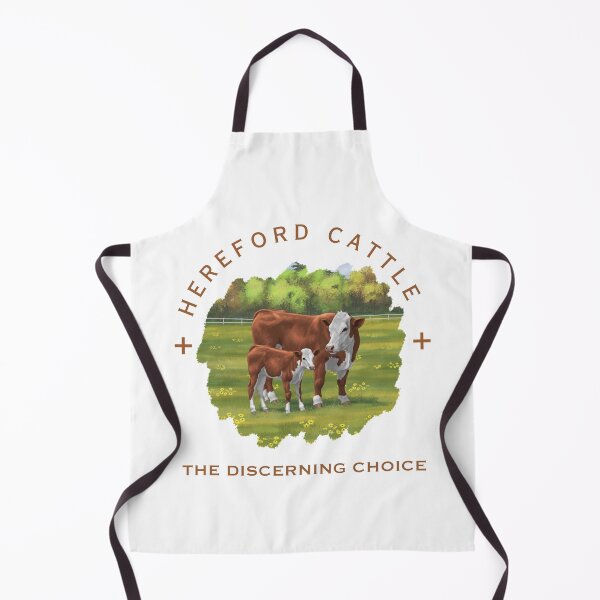 Item preview, "Hereford Cattle: The Discerning Choice" Design designed and sold by NecessaryGifts.