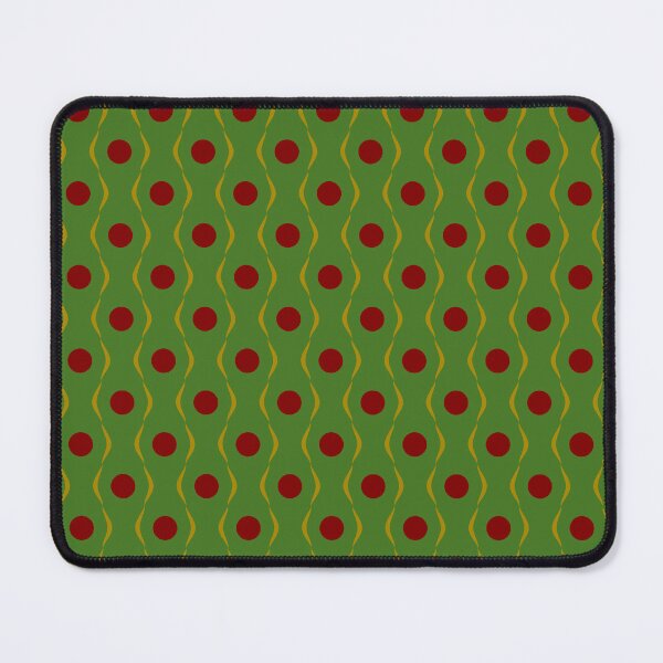 Item preview, Curved Lines With Dots: Green, Yellow, Red designed and sold by TheScraggyBeard.