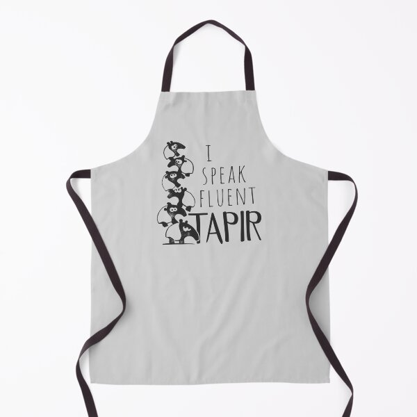 Item preview, I Speak Fluent Tapir! Cool Cute Pile Of Malayan Tapirs designed and sold by Skizzenmonster.