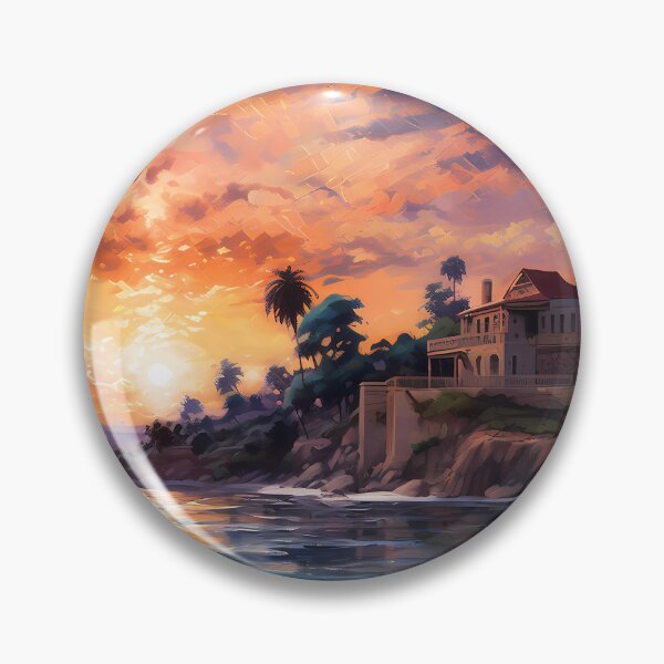 Item preview, Tropical Paradise Chalet Next to the Beach with Beautiful Lighting designed and sold by SingularityGeek.