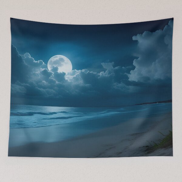 Item preview, Night beach! designed and sold by seunghus.