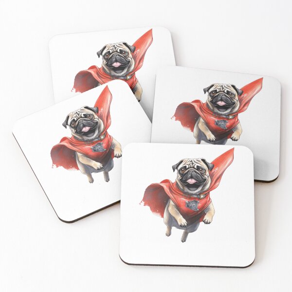 Item preview, SuperPug designed and sold by FuzzyKaktus.