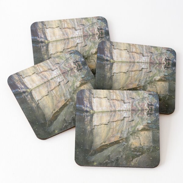 Item preview, Reflection in the quarry 2. Rocks, trees and water designed and sold by Heidemüllerin.