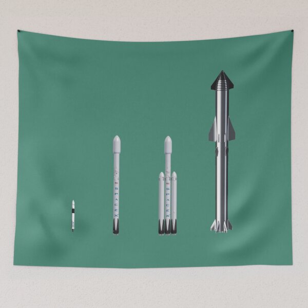 Item preview, Evolution of the SpaceX 	 	 designed and sold by gxfbxdyz59.