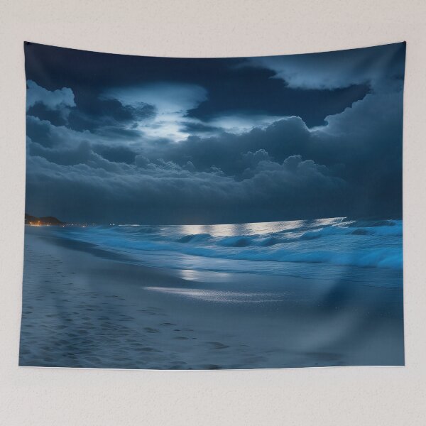 Item preview, Night beach! designed and sold by seunghus.