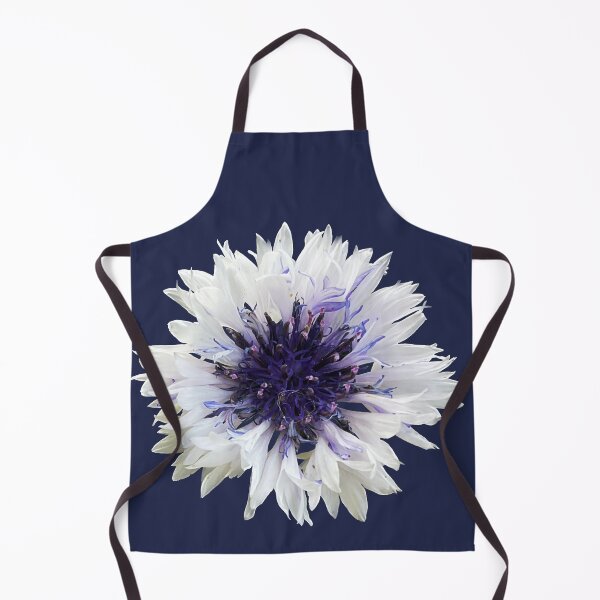 Item preview, Cottage Core White Cornflower designed and sold by suekieper.