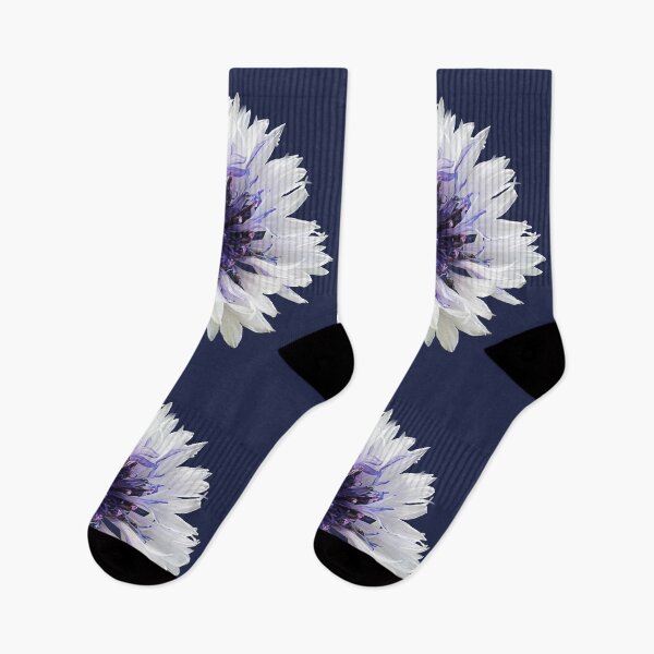 Item preview, Cottage Core White Cornflower designed and sold by suekieper.