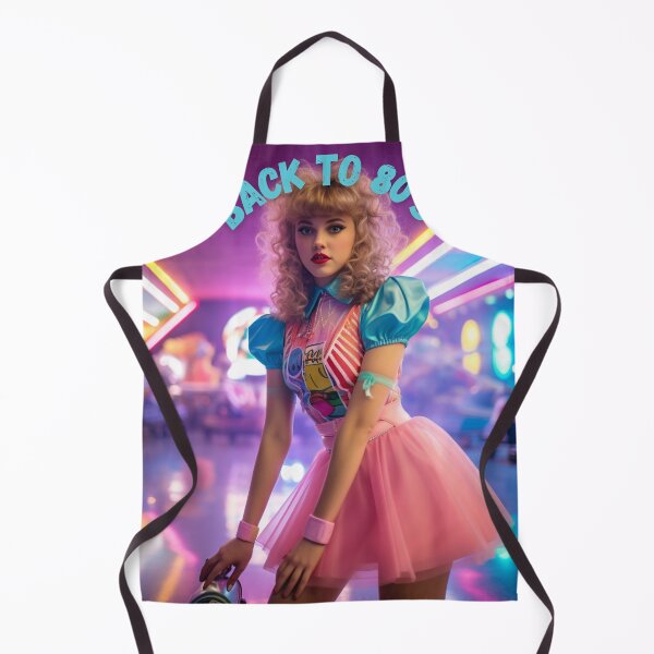 Item preview, 80's roller girl - kitch art designed and sold by Foreververypoor.