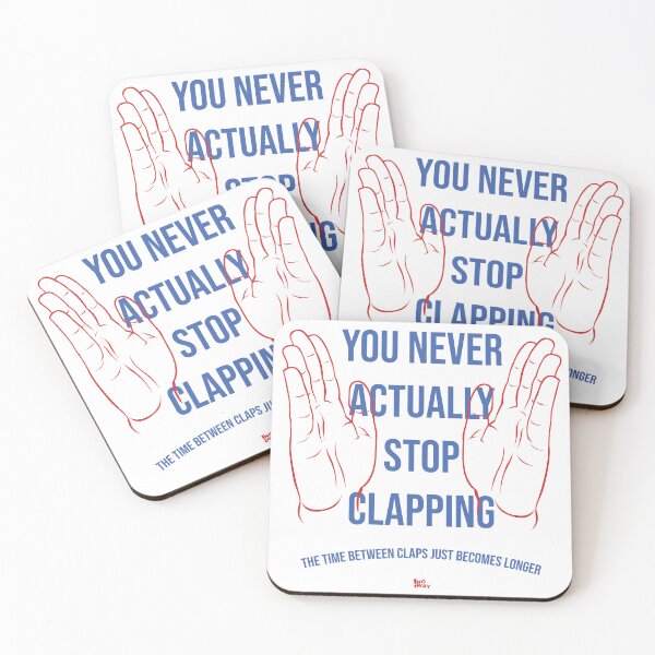 Item preview, Never Stop Clapping designed and sold by iamluhu.