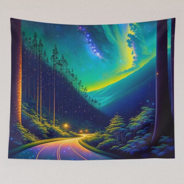Item preview, The road through rainforest designed and sold by m-y-A-I-A-R-T-.