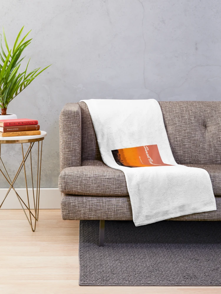 Thumbnail 2 of 6, Throw Blanket, sunset designed and sold by auraRM studio.