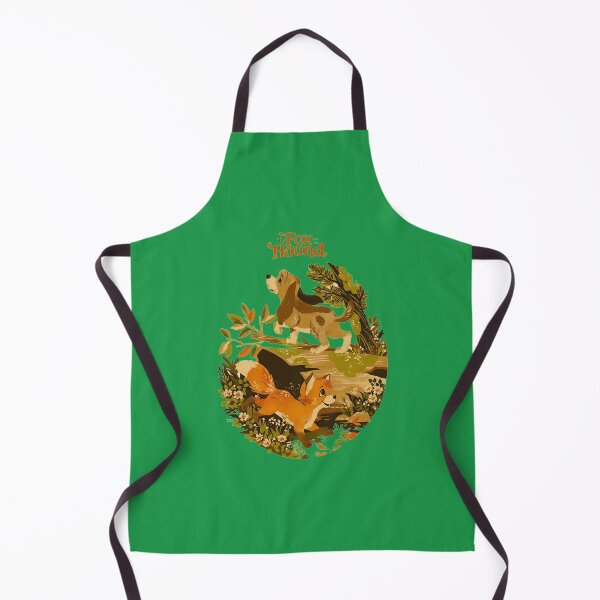 Item preview, Cartoon fox and hound cute merch designed and sold by uwqgisov1.