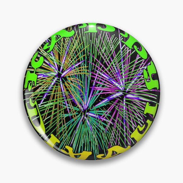 Item preview, Happy Diwali Light Up The World With Fireworks Green and Yellow designed and sold by taiche.