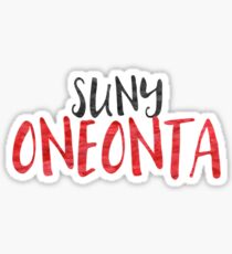 ONEONTA Sticker