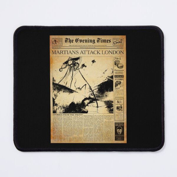 Item preview, War of the Worlds Newspaper designed and sold by moviemaniacs.