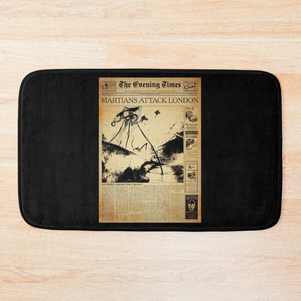 Item preview, War of the Worlds Newspaper designed and sold by moviemaniacs.
