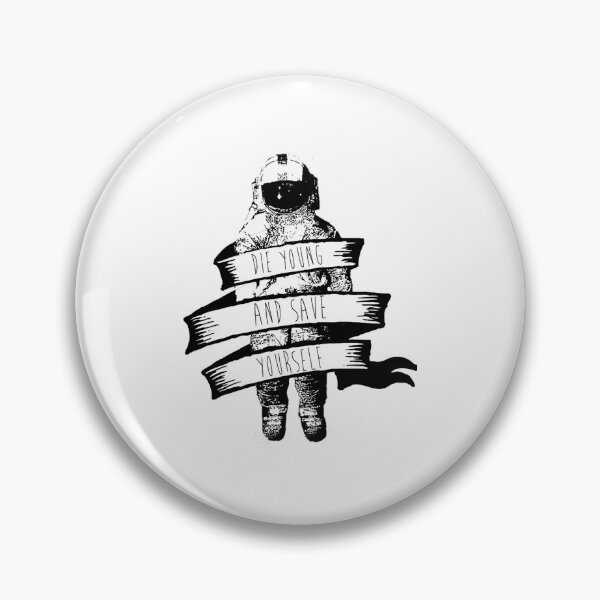 Item preview, ribbon wrapped astronaut quote designed and sold by elizon-ludivi.