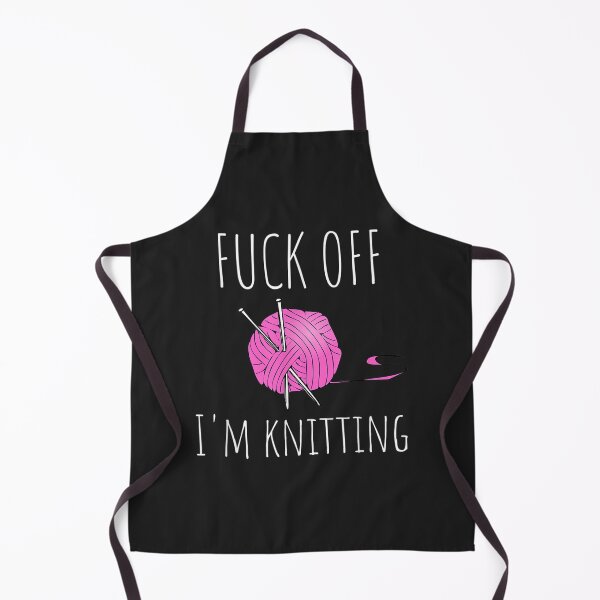 Item preview, Fuck Off I'm Knitting Funny Knitting Gift designed and sold by ManuelMQuinlan.
