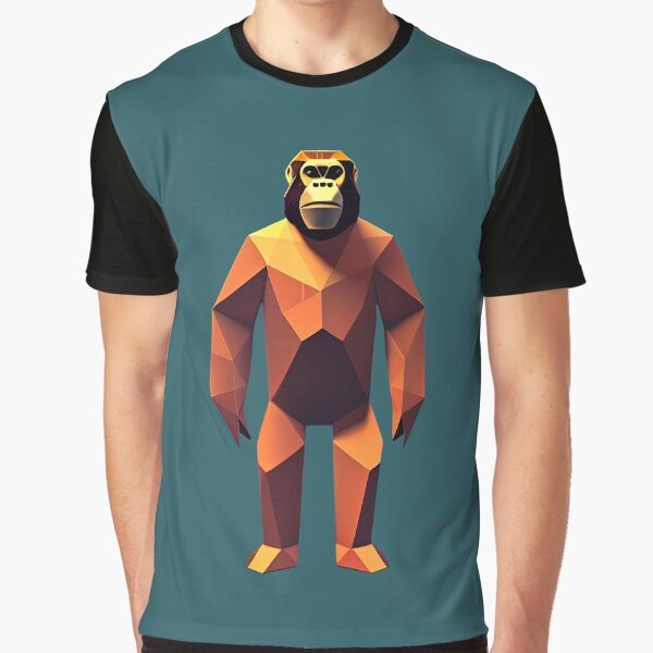 Item preview, Standing Ape designed and sold by PolygonXYZ.