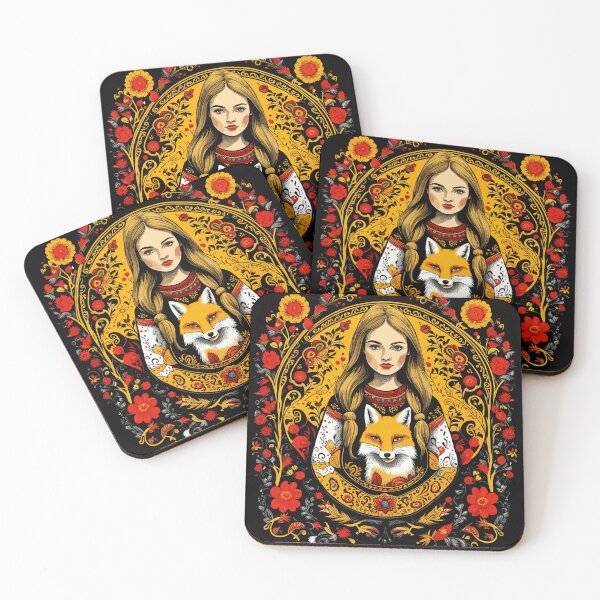 Item preview, Girl and Fox designed and sold by Hugo Bloke.