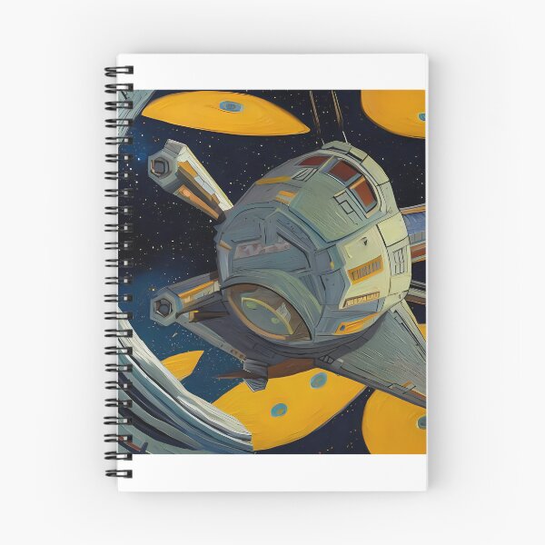 Item preview, Pop Art Grey Spaceship designed and sold by OlaFlower.