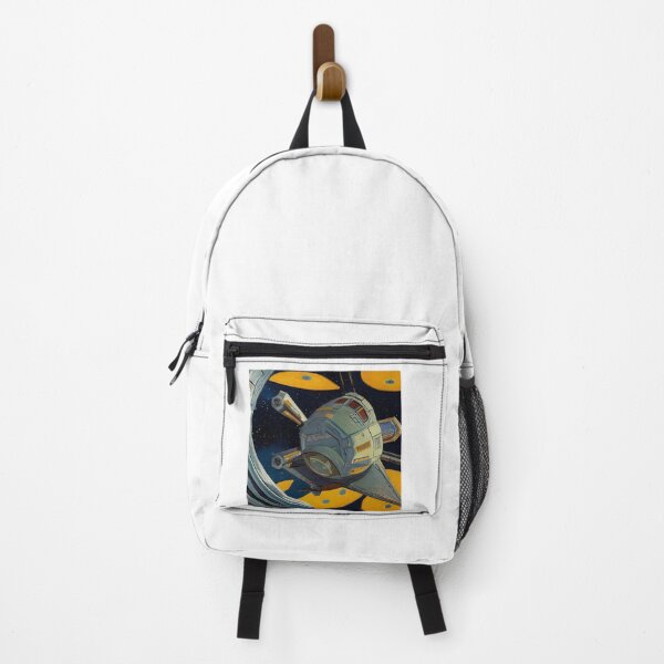 Item preview, Pop Art Gray Spaceship designed and sold by OlaFlower.