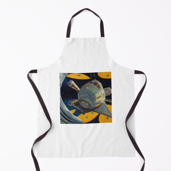 Item preview, Pop Art Grey Spaceship designed and sold by OlaFlower.