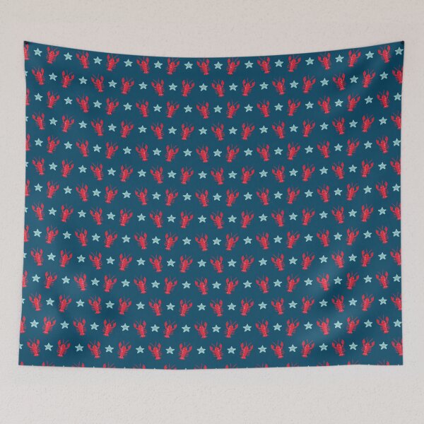 Item preview, Red lobsters designed and sold by Cheekyleopard.