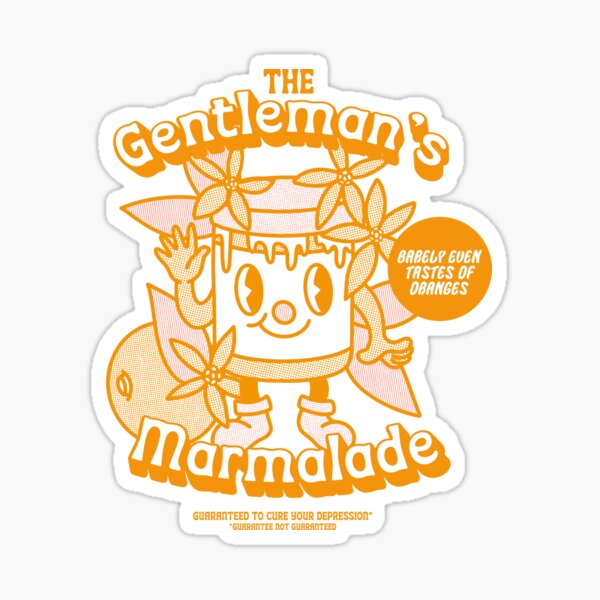 Item preview, The Gentleman's Marmalade designed and sold by thepirateroo.