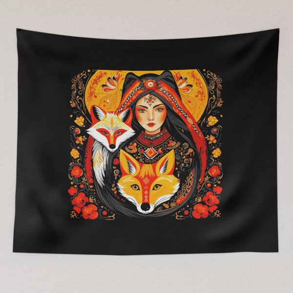 Item preview, Girl and Fox designed and sold by Hugo Bloke.