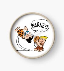 Peanuts Flinstones Clock