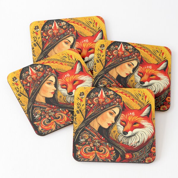 Item preview, Girl and Fox designed and sold by Hugo Bloke.