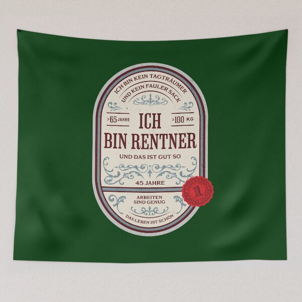 Artikelvorschau, Design mit lustigem Spruch auf Deutsch entworfen und verkauft von Pflugart.